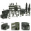 56Pcs Military Plastic Soldier Model Toy Figures Accessories Kit 10