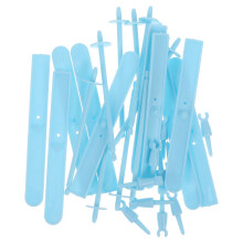 5Sets Mini Ski Set Poppenhuis Accessoires Voor Realistische Decor