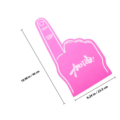 6Pcs Foam Fingers Gloves For Sporting Events 1