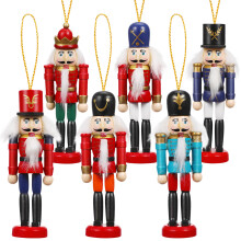 6 Pièces Soldat De Noël En Statue Ornement Cave À Vin