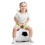 Hopping Ball With Handle Inflatable PVC Bouncing Ball For Children 9
