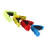 4Pcs Adjustable Three-Leg Race Rope Straps For Outdoor Use 3