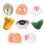 One Set Halloween Nose Mask Costume Accessory 3