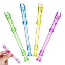 4Pcs 6-Hole Mini Clarinet Transparent Flute For Kids Beginners