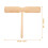 1 Set Wood Guiro Percussion Instrument With Stick 11