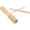 1 Set Wood Guiro Percussion Instrument With Stick 10