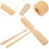 1 Set Wood Guiro Percussion Instrument With Stick 5