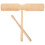 1 Set Wood Guiro Percussion Instrument With Stick 2