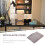 One Pair Elastic Chair Armrest Cover Plush Protective Sleeve 8