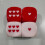 2Pcs Heart Pattern Multi Sided For Board Games And Party Props 9