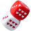 2Pcs Heart Pattern Multi Sided For Board Games And Party Props 10