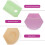 5Pcs Mini Silicone Mask Bowls With 10Pcs Makeup Spatulas 11