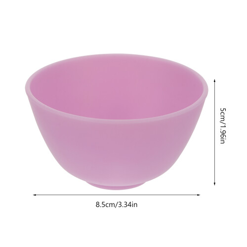 5Pcs Mini Silicone Mask Bowls With 10Pcs Makeup Spatulas 1
