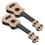 2Pcs Children's Plastic Ukulele Musical Instrument Educational Toy 7
