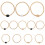 12Pcs Garden Ring Toss Game Set With Blocks And Rope 1