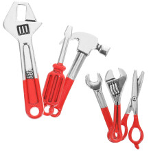 6Pcs Miniature Dollhouse Tools Alloy For Doll Repair