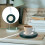 1Set Blue USB Cup Warmer Heating Coaster for Home Use Plastic Aluminum 3