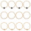 12Pcs Garden Ring Toss Game Set With Blocks And Rope 10