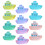 12Pcs Mini Boat Model Luminous Craft For Micro Landscape Decoration 11