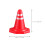 24Pcs Mini Traffic Cones For Miniature Scene Accessories 3