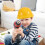 2Pcs Simulation Construction Hats Kids Plastic Party Supplies 10