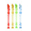 12Pcs Transparent 8 Hole Flutes Kids Learning Musical Instruments 8