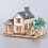 Puzzle Tridimensionale A Forma Casa Mare In Legno 11