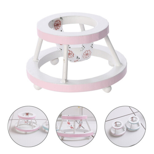 1Pc Baby Walker Prop Mini House Decor Accessory
