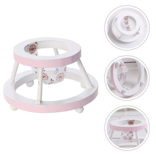 1Pc Baby Walker Prop Mini House Decor Accessory 2