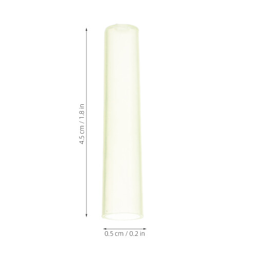 50Pcs Pencil Tip Covers Plastic Pen Extender Holder For School Home 1
