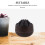 Flame Humidifier: Wood Grain 300ml Diffuser For Home Office 9