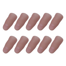 10 Pcs Trick Fingers Fake Nail Thumb Tips Stage Prop Prank Toy S