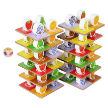 Set Giocattoli Impilabili In Legno Per Bambini