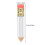 12Pcs Pencil Shaped Clear Refillable Lip Gloss Tubes Containers 2