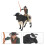 1 Set Realistic Cowboy Bullfighting Statue Toy 10
