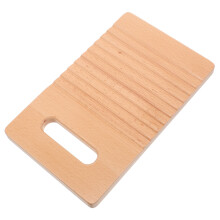 Household Small Wooden Washboard For Kids Portable Laundry Tool