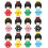 12 Pezzi Giapponesi Kimono Animato 3