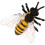 1Pc Bee Figurine Realistic Plastic Animal Model Educational Toy 6