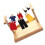 Set Legno Colorato Appendiabiti Educativo Per Bambini 7