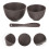 One Set Nonstick Silicone Wax Melting Container With Stirrer 5