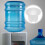 Water Dispenser Seat Bottle Holder Cooler Replacement Part 5