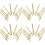 100Pcs Metal Cribbage Board Pegs Game Accessories 10
