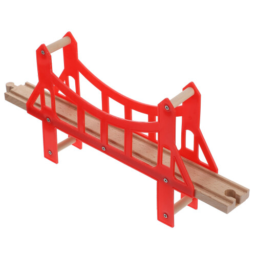 1 Pezzo In Legno Per Ferroviari Bambini