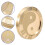 Metal Fidget Slider Moneta In Ottone Antistress Per Decompressione 6