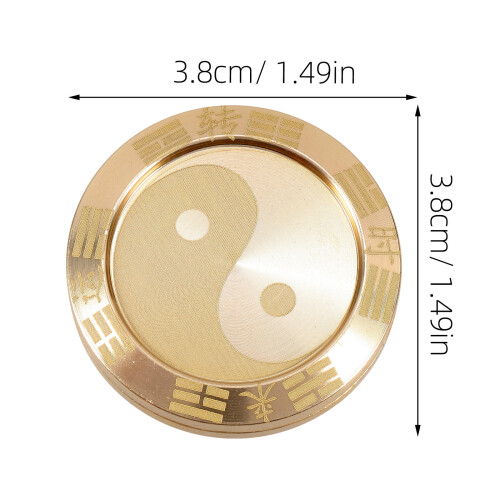 Metal Fidget Slider Moneta In Ottone Antistress Per Decompressione 1