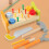 Set Pounding Peg Workbench With Hammer 6