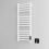 (300mm) Belfast White Dry Electric Towel Rails 1