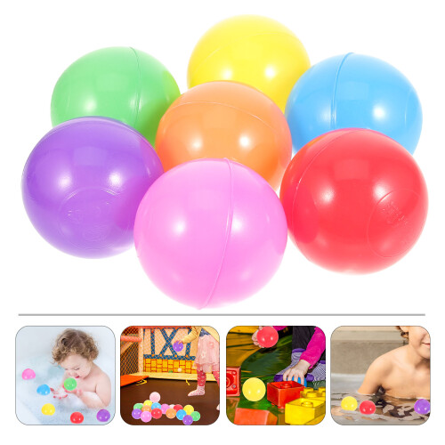 50Pcs Colored Ball Pit Balls Plastic Pool Toy 1