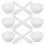 One Set Diy Mud Mask Tool Silicone Mixing Bowl With Applicator 1