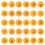 30Pcs Numbered Round Raffle Balls Game Party Props 1-30 2